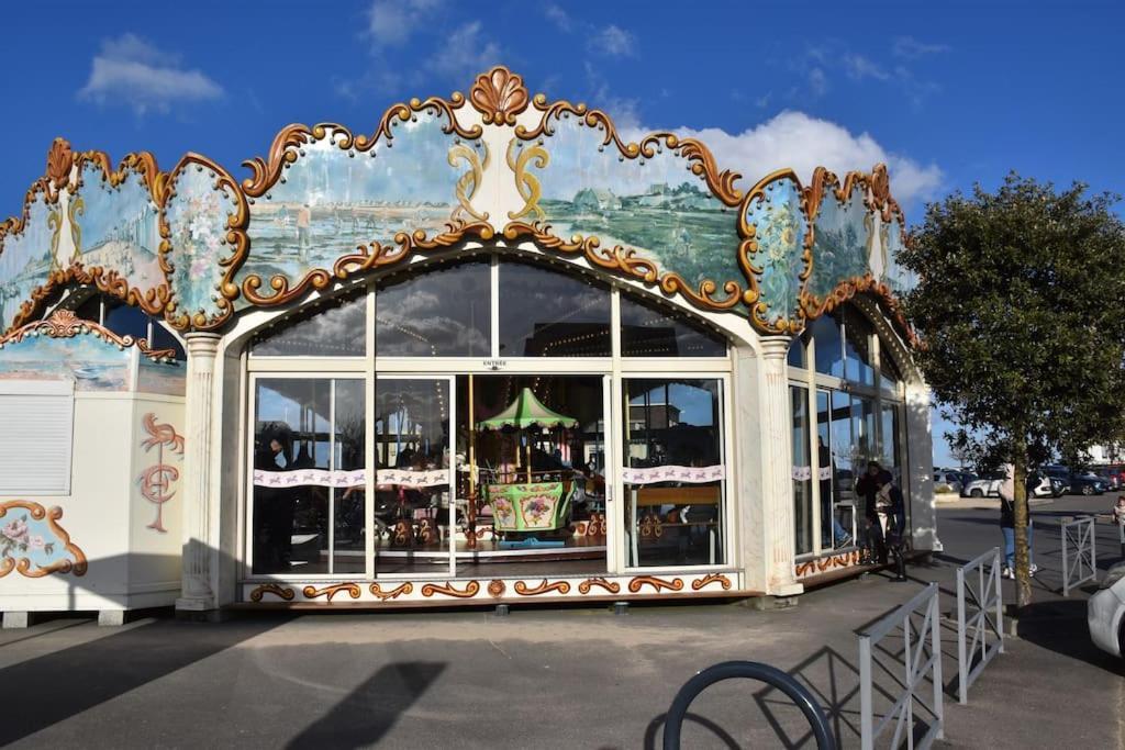 Ferienwohnung Le Refuge Marin Courseulles-sur-Mer Exterior foto